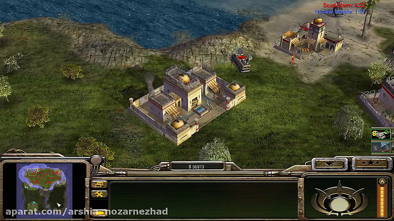 تحلیل و توضیح بازی Command conquer Generals Zero Hour دکتر محمد حسین رضوانی