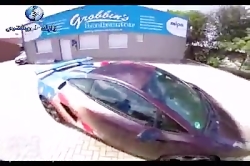 ماشینی عجیب که با آب پاشیدن بر...