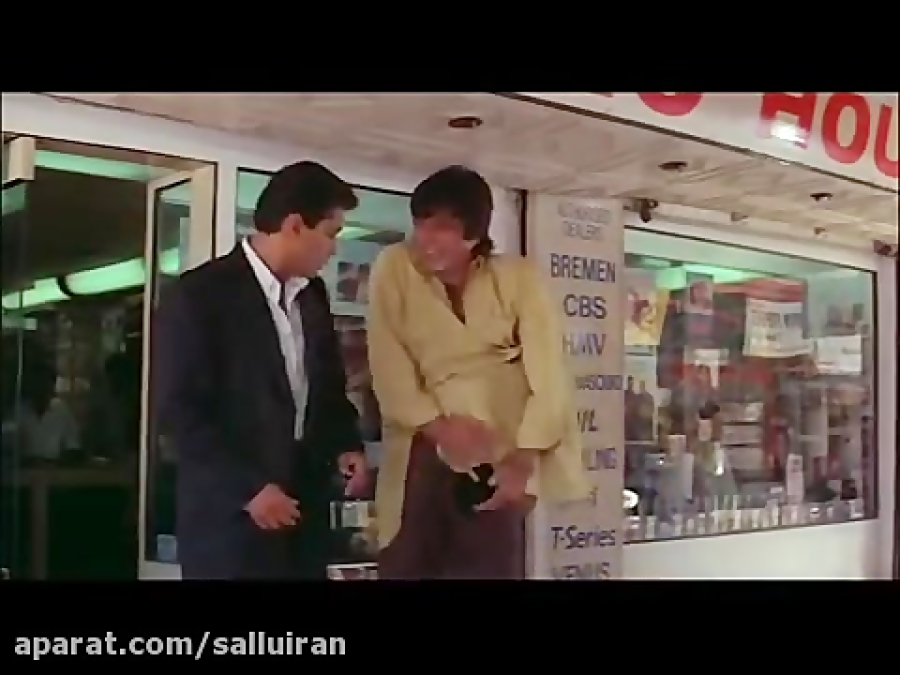 صحنه بسیار خنده دار از سلمان خان در فیلم Judwaa زمان146ثانیه