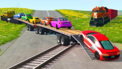 ماشین بازی جدید:: تریلی حمل اتومبیل