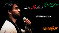 مهدی موعود تنها یادگار فاطمه است | مرحوم سید جواد ذاکر