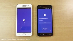 مقایسه galaxy j2 با galaxy gra...