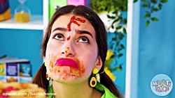 چالش 100 لایه غذایی چالش و موق...