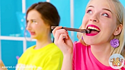 غذای واقعی در مقابل غذای شکلات...