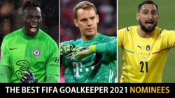 سه نامزد نهایی بهترین دروازبان...