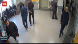 فیلم دوربین مداربسته بیمارستان و روایت رهبر انقلاب از حاج قاسم