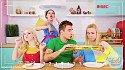 چالش 100 لایه غذایی چالش و موق...