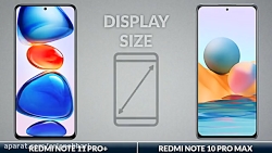 مقایسه موبایل Redmi Note 11 Pro  VS Redmi Note 10 Pro Max