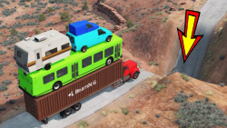 ماشین بازی جدید:: شیب جاده و کامیون