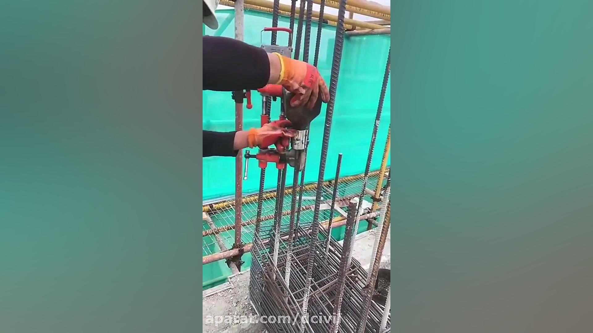 جوش سر به سر میلگرد یا فورجینگ میلگرد ها رفع غبغب