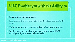 آموزش jQuery و Ajax: قسمت اول