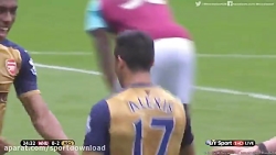 خلاصه بازی آرسنال وستهام