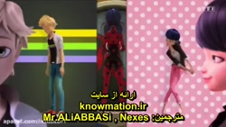 دختر کفشدوزک وگربه ی سیاه