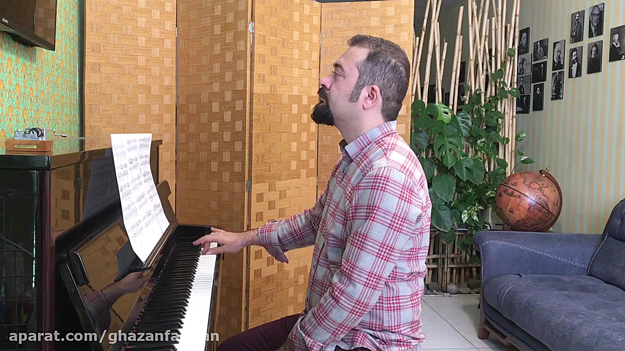 نکتورن می‌بمل ماژور شوپن ، اشکان غضنفریان Nocturne in E-flat major, Op. 9, No. 2 پالبوسیکلیب