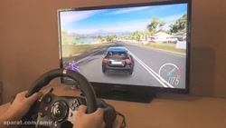 کنسول فرمان logitetg g 920  در بازی Forza Horizon 5