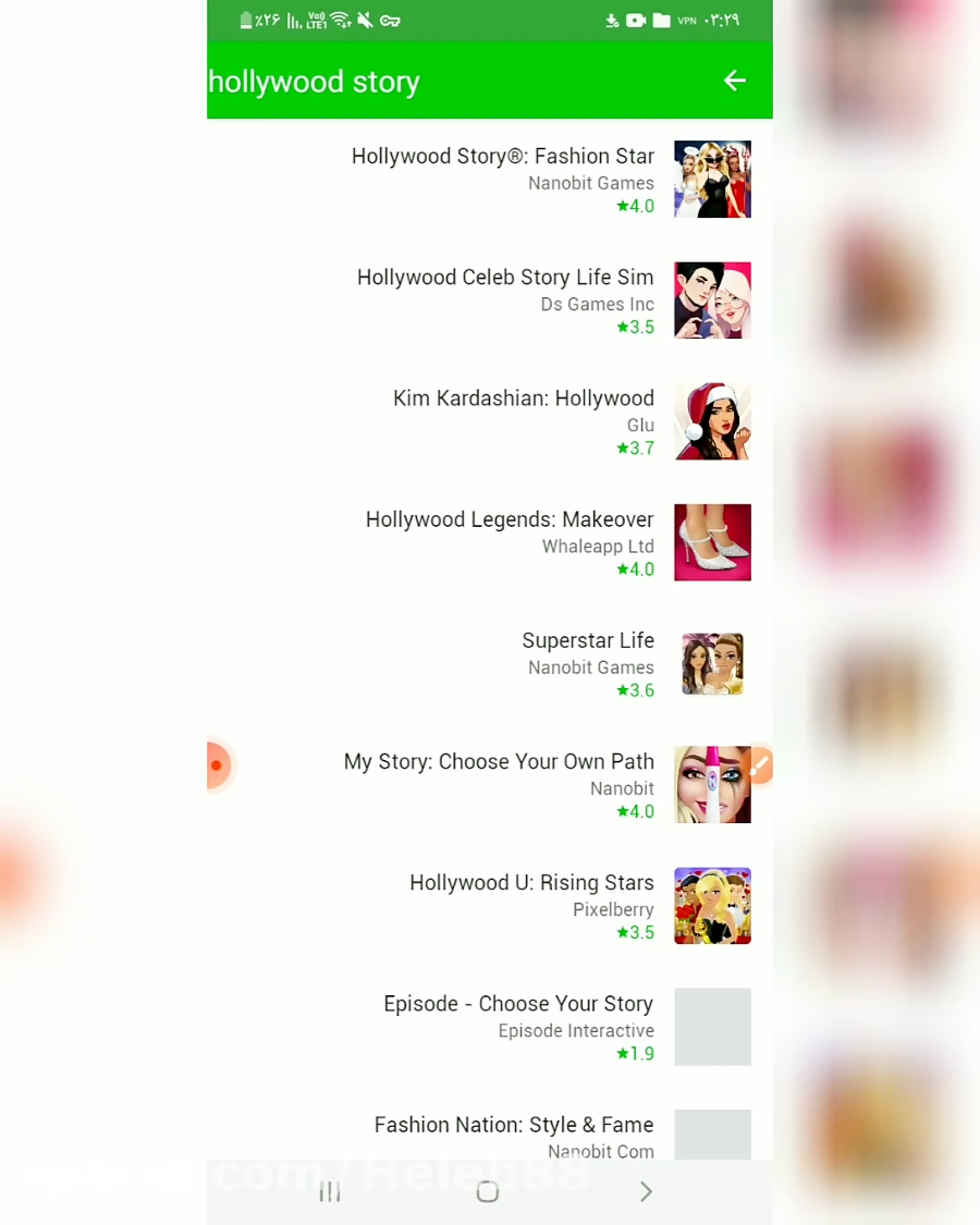 اموزش بینهایت کردن بازی Hollywood story کپشن رو بخونید و هر سوالی داشتید  بپرسید
