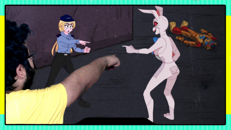 فناف : شکست امنیتی قسمت 13 (من گیج شدم!) fnaf Security Breach پلاستیک لثه
