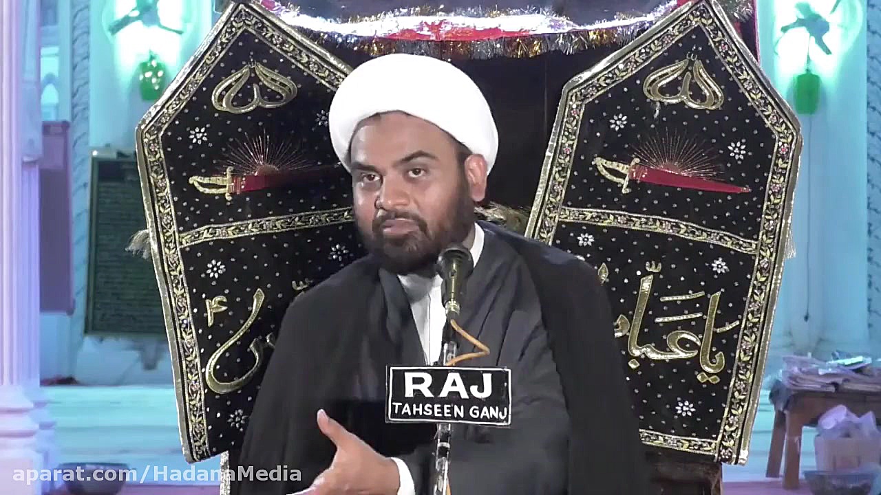 Majlis 3rd Muharram (p1) 2017 , Jama Masjid-Lucknow, Agha Akhtar Abbas Jaun (HD) لیفت پیشانی