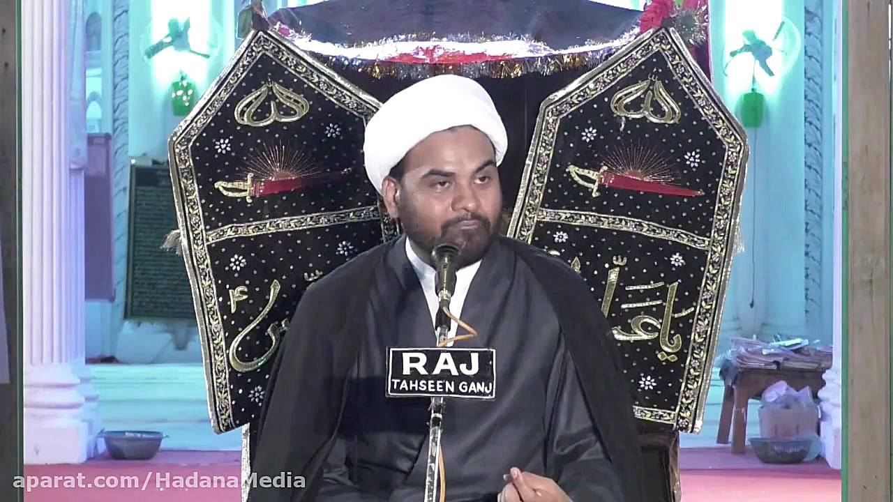 Majlis 3rd Muharram (p2) 2017 , Jama Masjid-Lucknow, Agha Akhtar Abbas Jaun (HD) ترمیم سوختگی