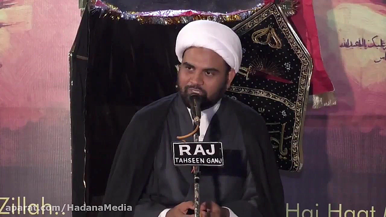 Majlis 4th Muharram 2017 , Jama Masjid-Lucknow, Agha Akhtar Abbas Jaun (HD) روکش دندان