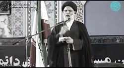 امام جمعه اهواز در خطبه های نماز جمعه زمین خواری در بعضی مناطق اهواز