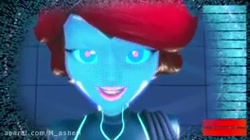 دختر کفشدوزکی و گربه سیاه