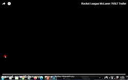 تریلر راکت لیگ آمدن مک لارن 765      Rocket League McLaren 765LT Trailer