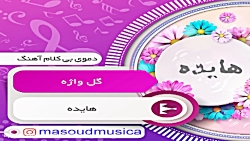 پلی بک آهنگ گل واژه از هایده