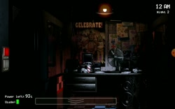 گیم پلی بازی fnaf شب دوم