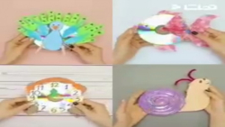 ساخت ۴تا کاردستی قشنگ با سیدی