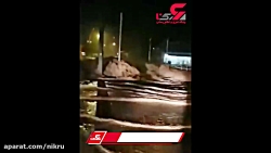 سیل وحشت آور در ایلام سیل وحشت آور در ایلام