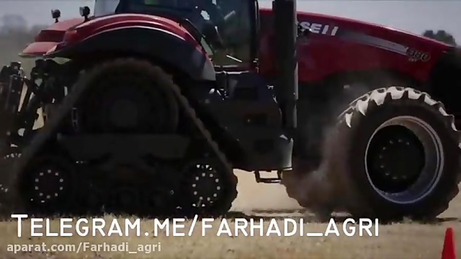 معرفی تراکتور Case IH مدل Magnum Rowtrac زمان244ثانیه