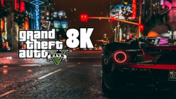 گرافیک خیره کننده بازی GTAV اینبار 8K با RTX 3090