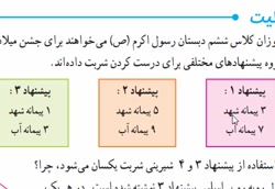 پایه ششم | ریاضی | مقایسه ی نسبت های کسری
