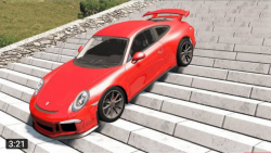 خفن ترین چالش ماشینی با پله مق...