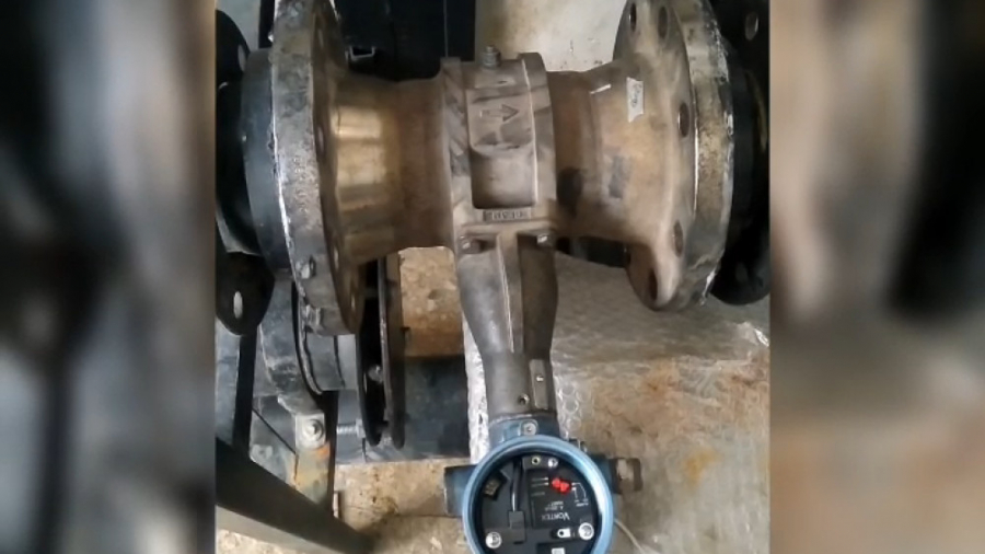 تعمیر فلومتر رزمونت ورتکس 4 اینچ - rosemount vortex پست اردکی