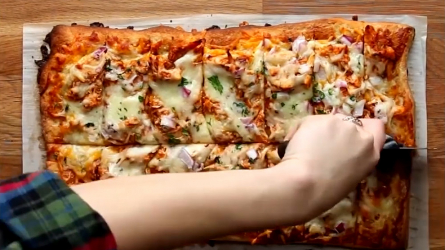 طرز تهیه پیتزا مرغ