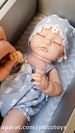 عروسک نوزاد خوابیده کد 2143