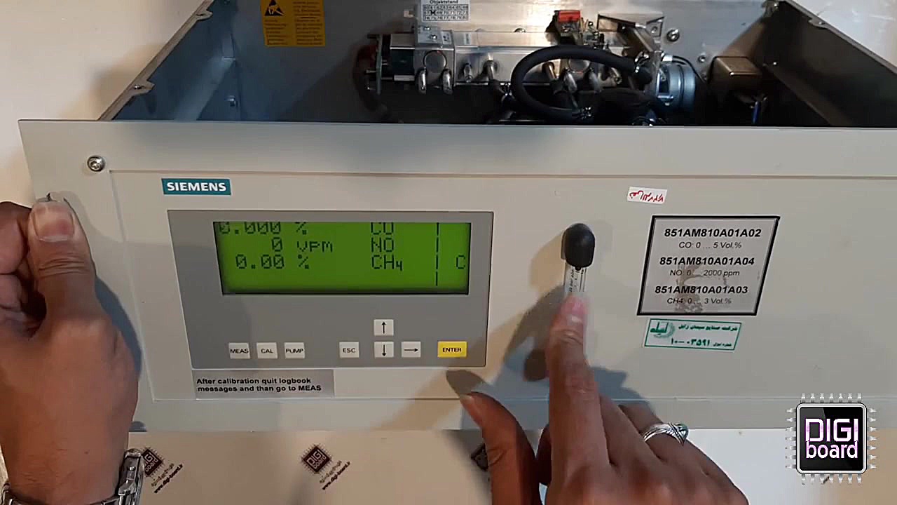 تعمیر آنالایزر گاز Gas Analyzer زیمنس SIEMENS ، دیجی برد دستگاه چاپ زیستی سه‌بعدی