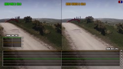 مقایسه گرافیکی WRC9 در xbox series s و xbox one x