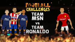 انیمیشن طنز تیم رونالدو مقابل...