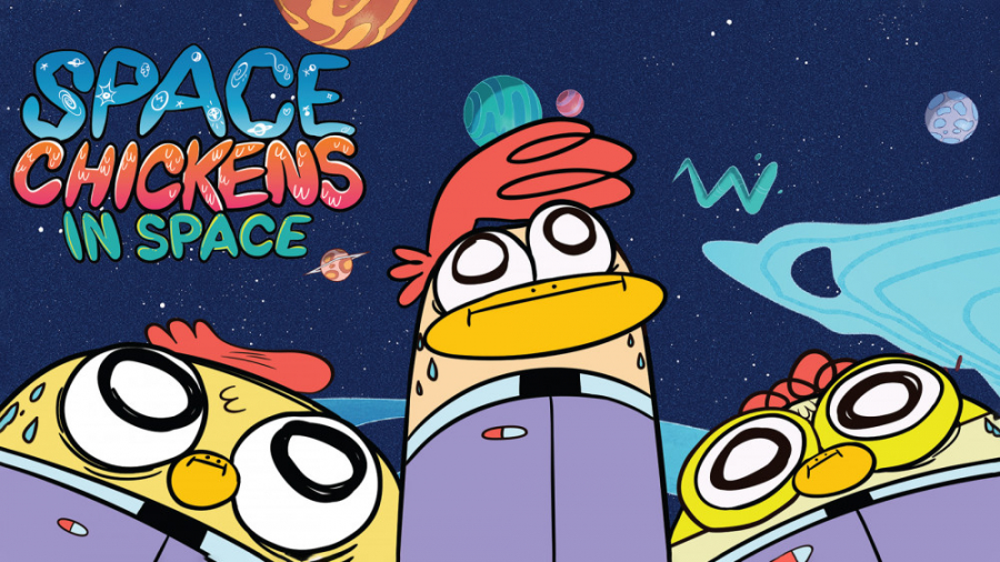 تریلر انیمیشن جوجه های فضایی در فضا - Space Chickens in Space زمان61ثانیه