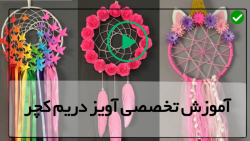 آموزش تصویری ساخت انواع دریم کچر بزرگ و کوچک-( ساخت دریم کچر طرح زودیاک )