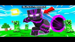 پلنگ سیاه در ماینکرافت | black panther in Minecraft
