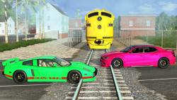 ماشین بازی جدید:: قطار زرد:: انیمیشن ماشین بازی