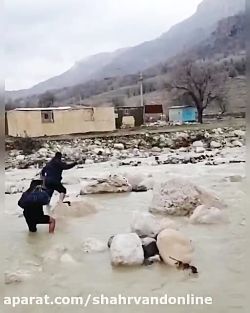 مسیر ۲۰ روستای خوزستان همچنان مسدود است مسیر ۲۰ روستای خوزستان همچنان مسدود است