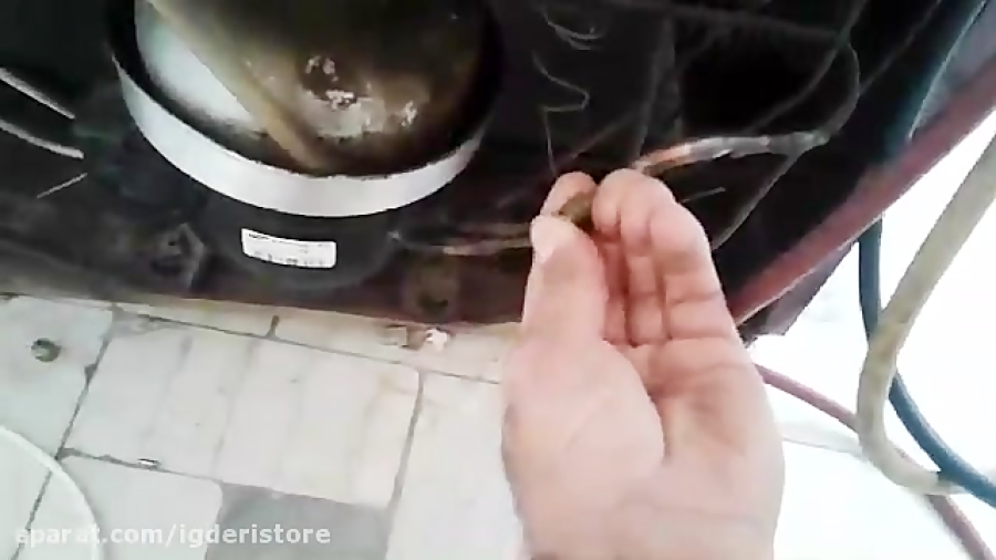 نحوه تست فشار کمپرسور یخچال.