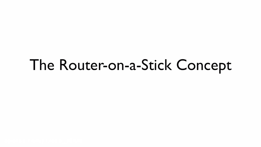 router on a stick concept