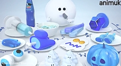 اسمر فود. چالش فود. کارتونی. غ...