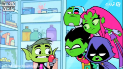 انیمشین تایتان های نوجوان به پ...